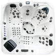 Load image into Gallery viewer, Outdoor Barcelona - 5 Person Hot Tub with 2 Loungers