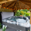 Load image into Gallery viewer, Outdoor Barcelona - 5 Person Hot Tub with 2 Loungers