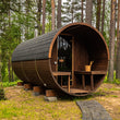 Load image into Gallery viewer, Hekla Barrel 210 - 4 Person Outdoor Sauna