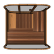 Load image into Gallery viewer, Hekla Cube 250 - 6 Person Outdoor Sauna