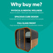 Load image into Gallery viewer, Hekla Cube 250 - 6 Person Outdoor Sauna
