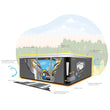 Load image into Gallery viewer, Outdoor Tokyo - 6 Person Hot Tub with 1 Lounger