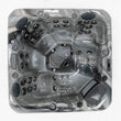 Load image into Gallery viewer, Outdoor Marseille - 5 Person Hot Tub with 2 Loungers