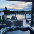 Load image into Gallery viewer, Outdoor Haze - 6 Person Hot Tub with 1 Lounger