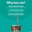 Load image into Gallery viewer, Outdoor Elite - 4 to 6 Person Wood Fired Hot Tub
