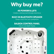 Load image into Gallery viewer, Outdoor Refresh - 6 Person Hot Tub with 1 Lounger