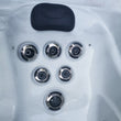 Load image into Gallery viewer, Outdoor Santorini - 5 Person Hot Tub with 1 Lounger