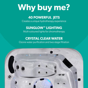 Sun & Soul™ 550™ - 5 Person Hot Tub with 2 Loungers
