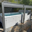 Load image into Gallery viewer, Heavy-Duty Aluminium Pergola with Louvred Roof - 6x3m