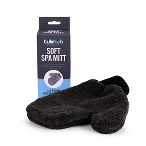 tubhub Soft Microfibre Spa Mitt Cleaning Glove for Hot Tubs