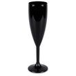 Load image into Gallery viewer, Hot Tub Safe Black Champagne Glass