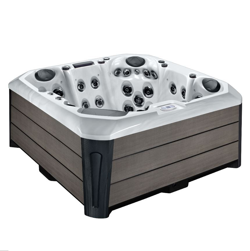 Outdoor Marseille - 5 Person Hot Tub with 2 Loungers