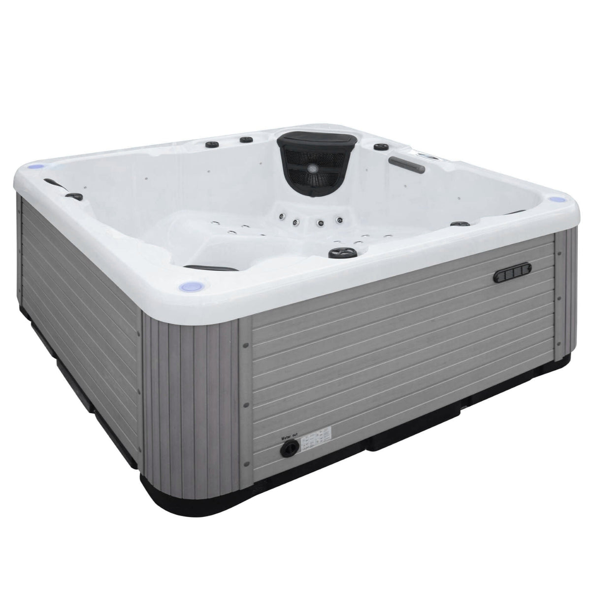 Outdoor Trident Lite Hot Tub Plug & Play Tub Outdoor Living