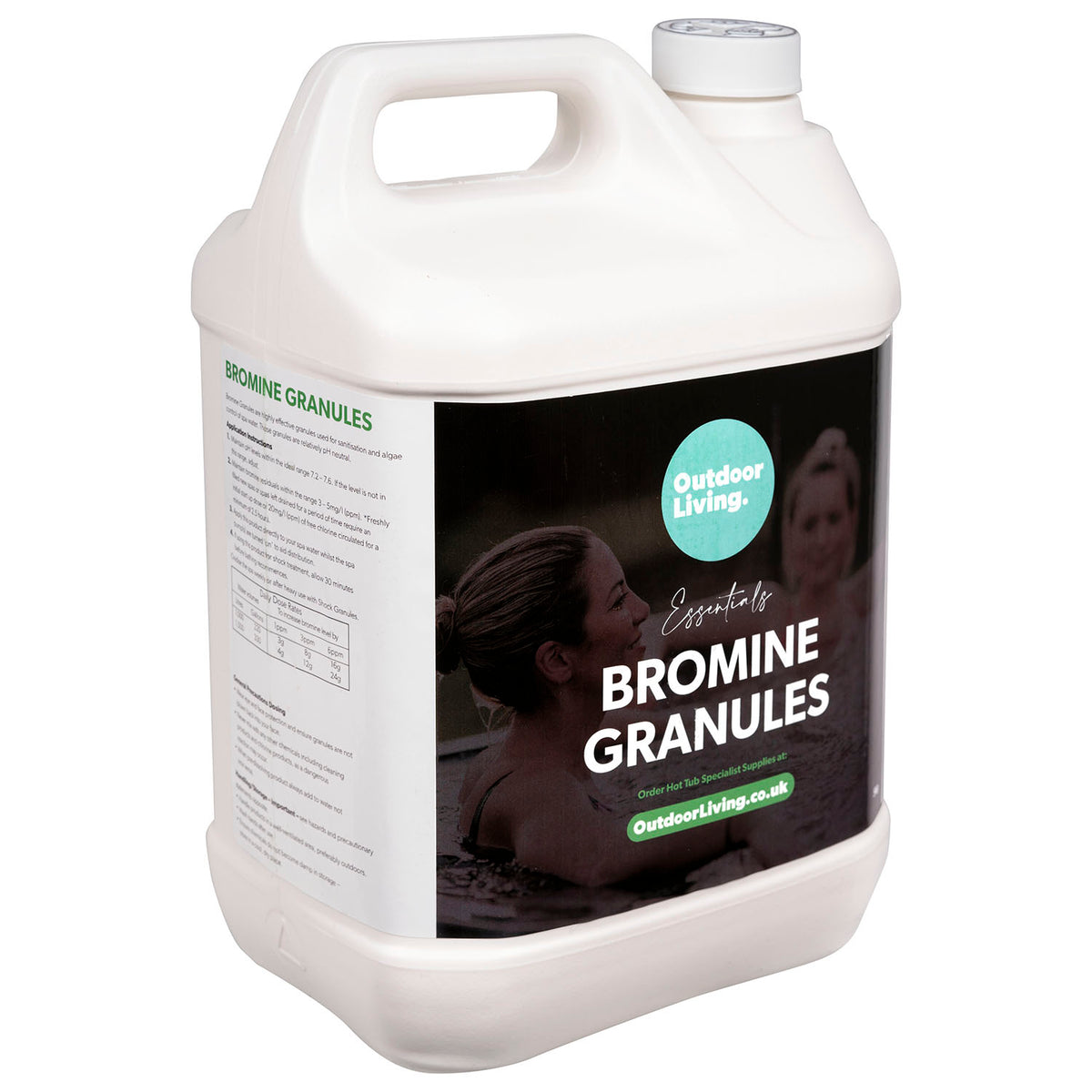 Outdoor Living 5KG Hot Tub Bromine Granules Next Day Delivery