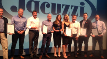 Jacuzzi Dealer Awards 2013 - UK Dealer of the Year Winner (3rd Year Running!)