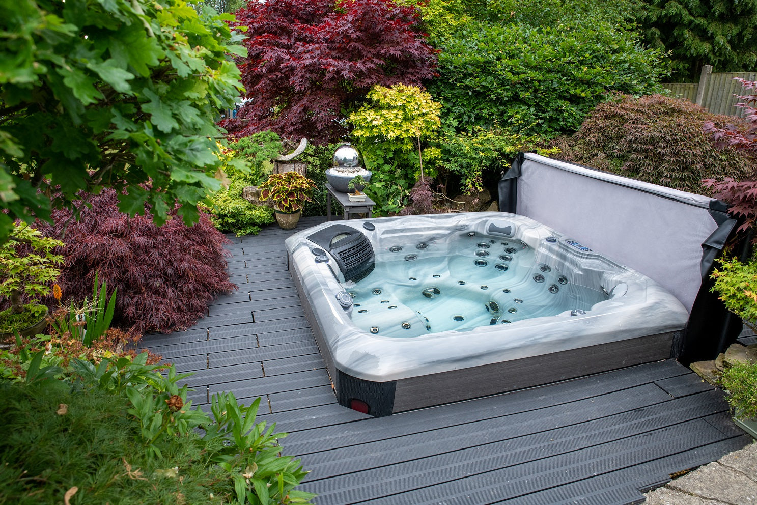 hot tub table