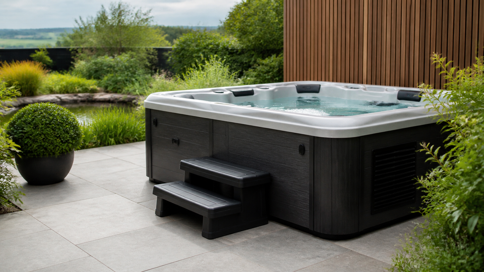 Editorial image showing the practical context for how to fix hot tub flow errors.
