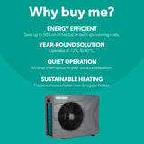 Load image into Gallery viewer, 12kW Air Source Heat Pump for Hot Tub / Swim Spa / Wi-Fi Enabled