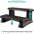 Load image into Gallery viewer, Universal Hot Tub Steps Anti Slip Black
