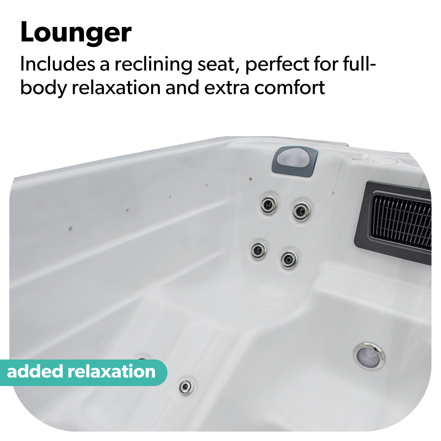 Outdoor Active 4-Seater Swim Spa | Triple Jets & Hydrotherapy – Outdoor ...