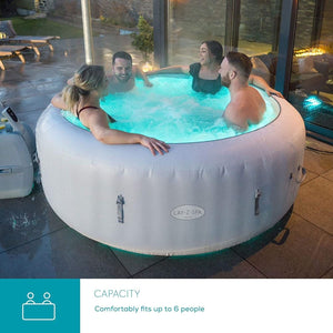 Lay-Z-Spa® AirJet Paris - 6 Person Inflatable Hot Tub