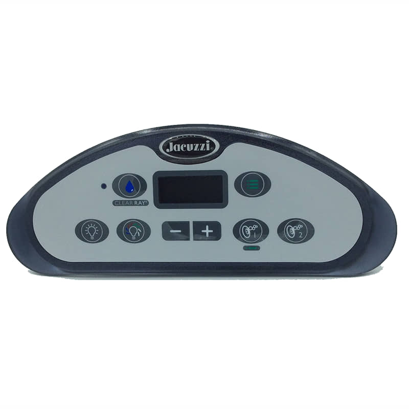 Jacuzzi® J300 LCD Topside Control Panel 2 Pump - 6600-383