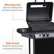 Load image into Gallery viewer, Boss Grill Louisiana - 2 Burner Gas BBQ Grill with Side Burner
