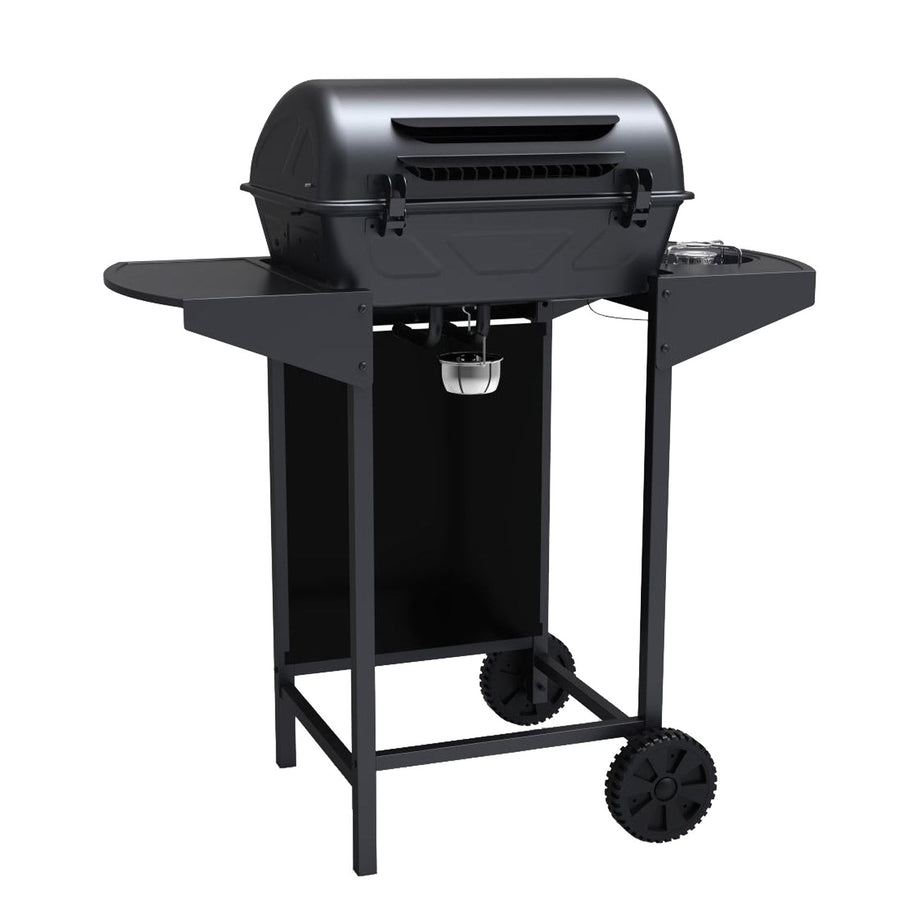 Boss Grill Louisiana - 2 Burner Gas BBQ Grill with Side Burner