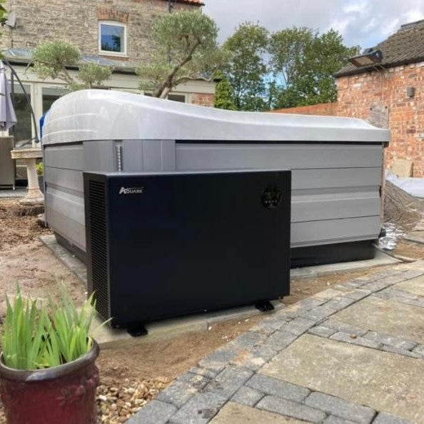 Aquark Mr Silence 7kW Air Source Heat Pump for Hot Tubs | Save on Your ...