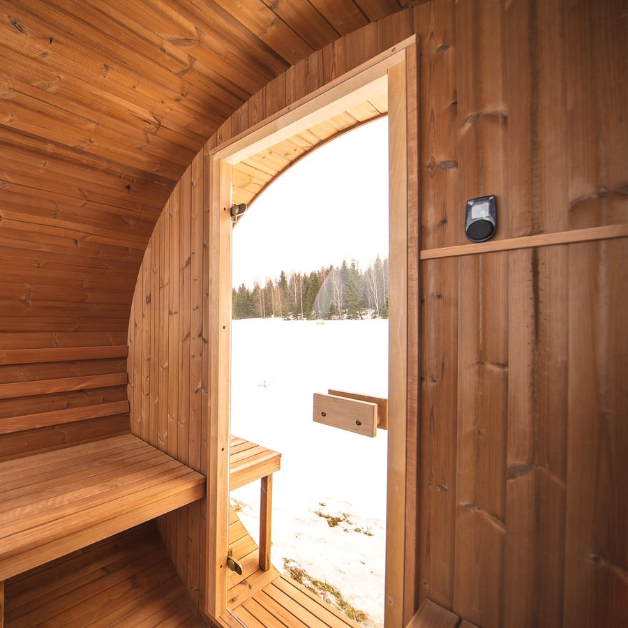 Hekla Barrel 250 - 6 Person Outdoor Sauna