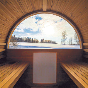 Hekla Barrel 210 - 4 Person Outdoor Sauna