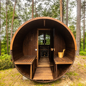 Hekla Barrel 210 - 4 Person Outdoor Sauna