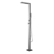 Load image into Gallery viewer, Chrome Thermostatic Mixer Outdoor Shower with Pencil Hand Shower 2 Outlets - Suva

