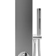 Load image into Gallery viewer, Chrome Thermostatic Mixer Outdoor Shower with Pencil Hand Shower 2 Outlets - Suva
