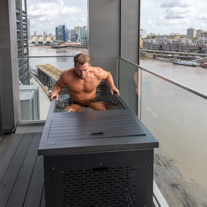 Bradley Simmonds in Superior Wellness Chill Tubs Ice Bath