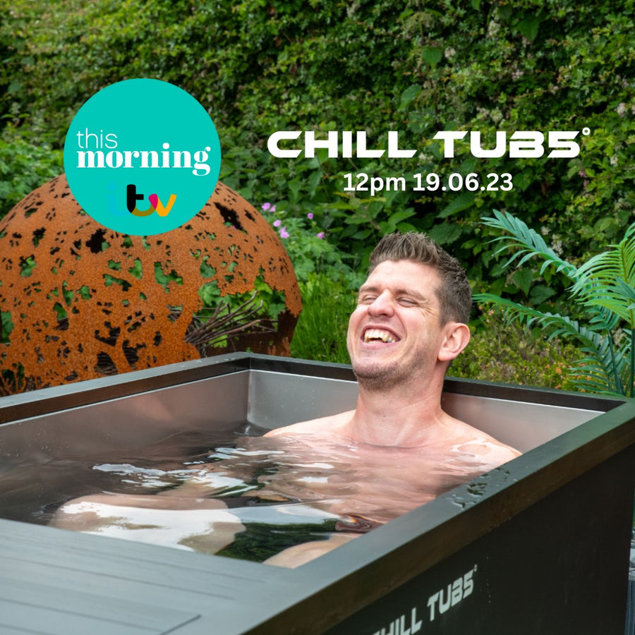 Superior Wellness Chill Tubs Ice Bath on This Morning