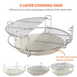 Load image into Gallery viewer, Boss Grill The Egg - 18 Inch Ceramic Kamado Style Charcoal Egg BBQ Grill
