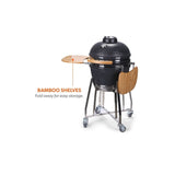 Load image into Gallery viewer, Boss Grill The Egg - 18 Inch Ceramic Kamado Style Charcoal Egg BBQ Grill