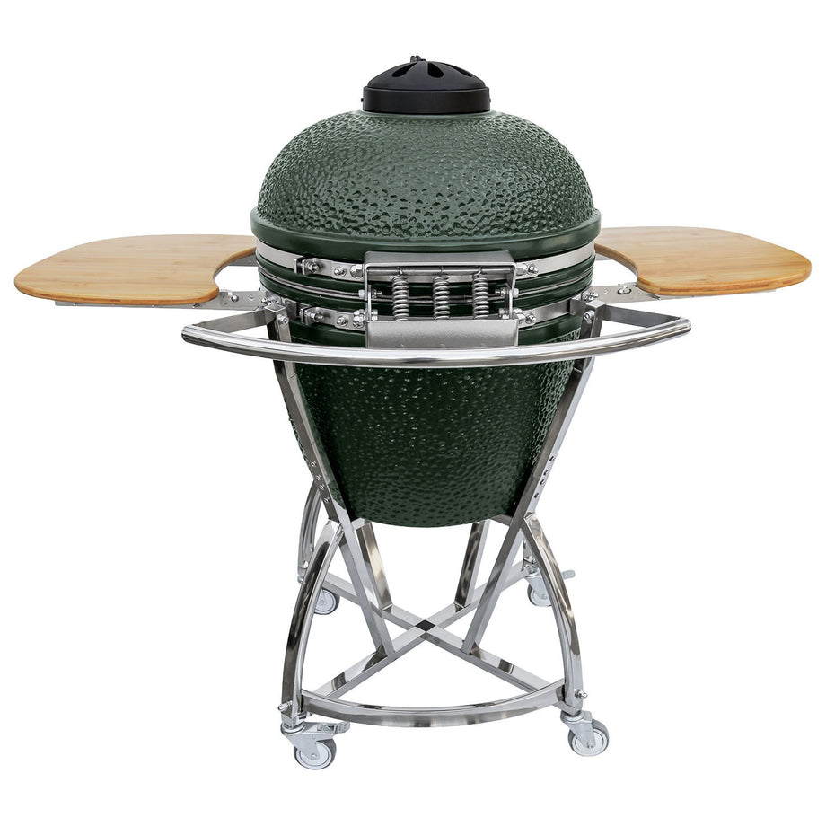 Boss Grill The Egg XL - 22 Inch Ceramic Kamado Style Charcoal Smoker BBQ Grill