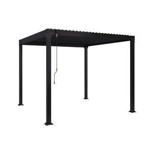 Aluminium Pergola with Louvred Shutter Roof 3 x 3m - Como