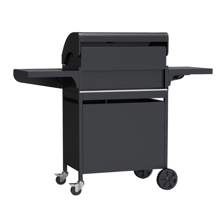 Boss Grill Kentucky Premium - 4 Burner Gas BBQ Grill with Side Burner