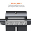 Load image into Gallery viewer, Boss Grill Kentucky Premium - 4 Burner Gas BBQ Grill with Side Burner

