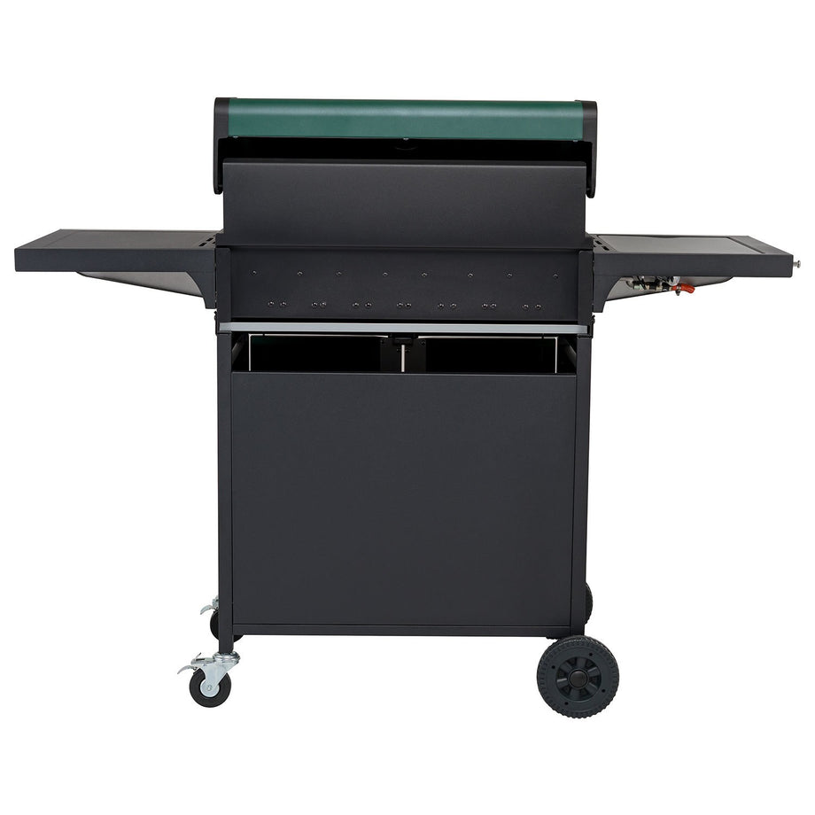 Boss Grill Kentucky Premium - 4 Burner Gas BBQ Grill with Side Burner