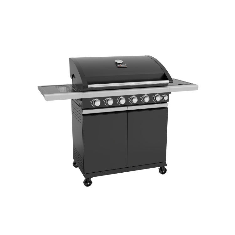 Boss Grill Alabama Elite - 6 Burner Gas BBQ with Side Burner