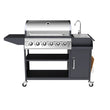 Load image into Gallery viewer, Boss Grill Texas Slimline Outdoor Kitchen - 6 Burner Gas BBQ with Sink and Chopping Board
