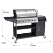 Load image into Gallery viewer, Boss Grill Texas Slimline Outdoor Kitchen - 6 Burner Gas BBQ with Sink and Chopping Board
