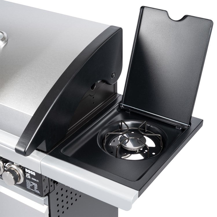 Boss Grill Alabama Elite - 6 Burner Gas BBQ with Side Burner