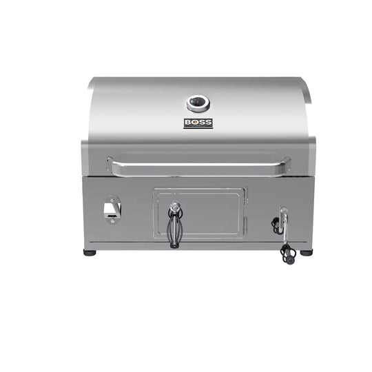 Boss Grill Built-In Charcoal BBQ