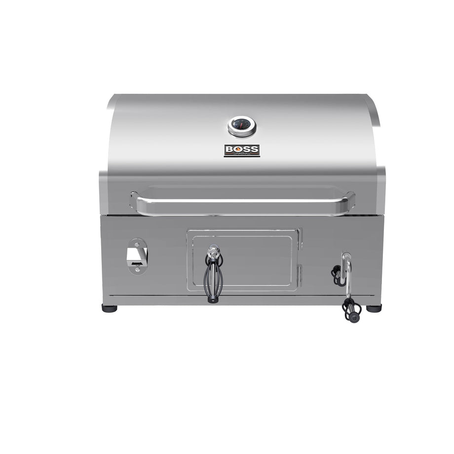 Boss Grill Built-In Charcoal BBQ