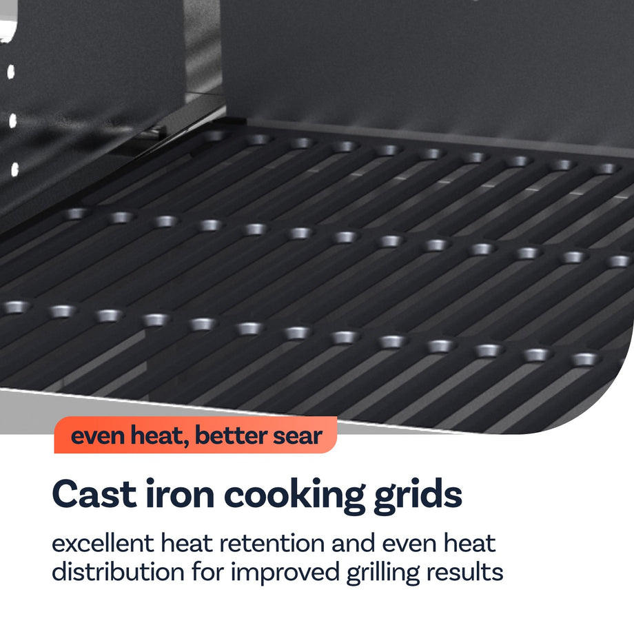 Boss Grill Built-In Charcoal BBQ